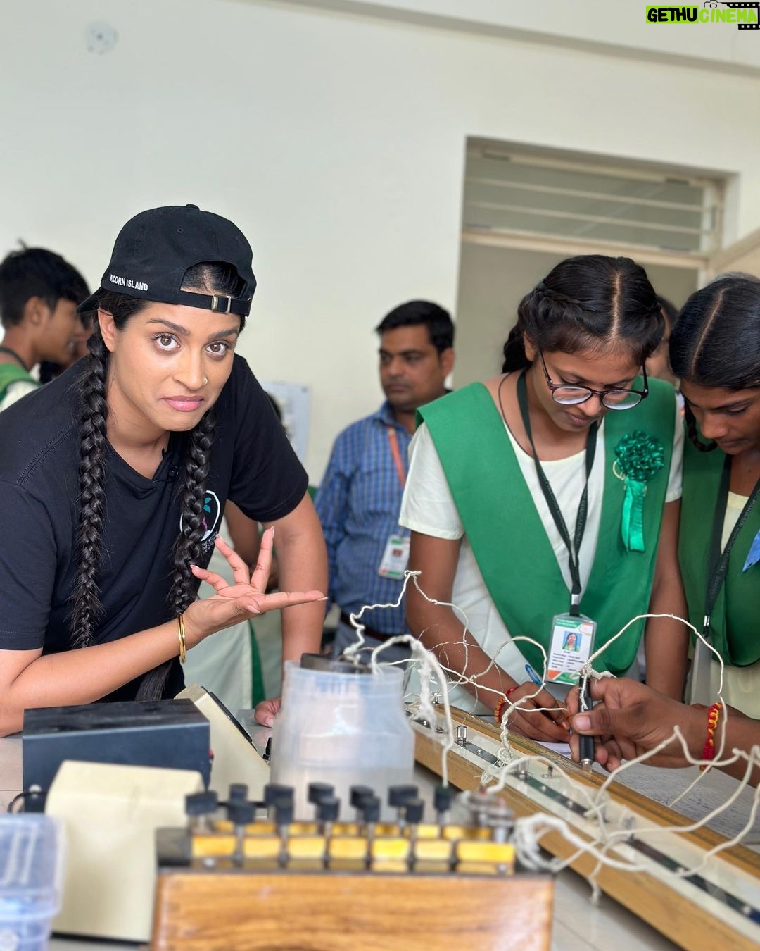 Lilly Singh Instagram - I have an album of photos on my phone that capture a silly or heart-warming memory that I love to re-live again and again. Just me? 1. this is from my recent trip to India. I was visiting a girls school and this student just spent 5 whole minutes explaining her science project to me. I nodded and pretended I knew the scientific words she was saying. When she was done, I looked up and this was my genuine reaction, perfectly captured. Don’t sleep on the potential of Indian girls 💪🏽 2. Live coverage of my mom calling local bookstores to find @lillyslibrarys latest select 🥹 please don’t miss her little notepad. 3. A couple weeks ago, my friend and I cooked dinner for our group chat. We planned for a week, played Italian music while cooking and had the most zen time… until we didn’t, and there was 30 mins left and dinner was more than an hour late 👀 4. From the same dinner, I let my friends take leftovers home in my Tupperware. I do not play when it comes to my Tupperware. My friend left his watch at my house and I texted him this picture saying “I’m glad I have this. You’ll get it back when you return my Tupperware.” I was not joking. 5. A candid shot of my best friend aka my dog watching me during a recent photoshoot. 6. Another gem from India, where this group of girls and I just had an hour convo discussing all the challenges they face. And then we took this picture and I dunno, their smiles really make something in my heart flicker, especially the one next to me. 7. Me at a recent CGT taping with a friend from high school I haven’t seen over a decade. She DMed me saying her kids are fans and I invited her family to come. She was always so extremely nice to me in high school, even if it wasn’t the cool thing to do. 💜 The majority of pics on my phone, I never look at again. But there are some that are just 🤌🏽