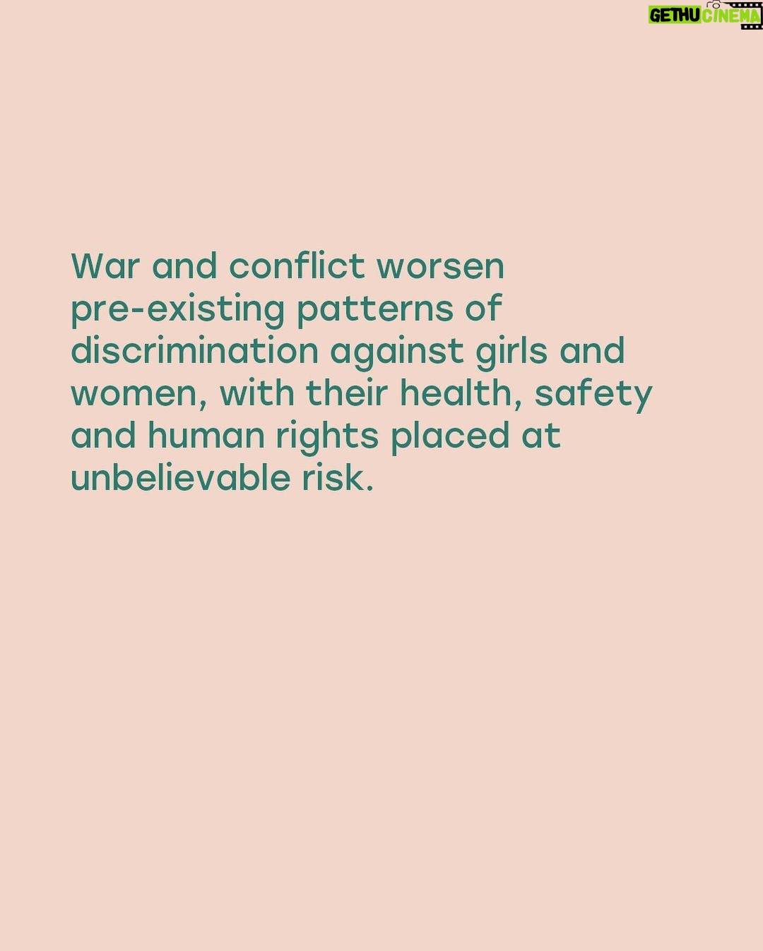 Lilly Singh Instagram - Through history and as we are witnessing today, girls and women are hit worst by the impacts of conflict. These are indisputable facts.
What’s happening in Gaza is tragic. And it will continue to negatively impact the progress of girls & women, with ripple effects felt worldwide. History has repeatedly shown us this truth. Gender equality is falling further out of reach. Despite my ongoing efforts to learn, I won't pretend to know the complex history of Palestine & Israel or everything that’s happening now, which is why I haven’t chimed in. You don’t learn anything with your mouth open. I promised myself I wouldn't post about an issue unless I knew what I was talking about – not just a sweeping statement or surface-level response. I don’t intend on breaking that promise. Informed words are something I value.
But I’ve been studying gender inequality for some time. I’m confident in sharing this particular information. I believe it is important to understand and view the impact of conflict through a gender lens. This is where my knowledge lies. If you’ve been following me, you may be familiar with my posts on the Sustainable Development Goals (SDGs). The United Nations created 17 SDGs, which are essentially the world's to-do list for peace & prosperity. Goal #5 is gender equality. The deadline to accomplish Goal #5 is 2030. We’re at the halfway mark but only 15% of the way to reaching the goal. I share this not to discourage us but to emphasize the need to collectively make decisions that help progress.
For so many reasons outlined by people much more qualified than me, and including the health, safety and rights of girls and women, there needs to be a ceasefire. Hostages need to be returned. Innocent lives need to stop being lost. And governments who promised to be working on the SDGs need to start making choices that reflect that with an immediate de-escalation of violence and long-term solutions for long-term conflicts and inequities. Part of me feels naive in thinking my post makes any difference to tragedy measured in pain and lives lost. But if I seem naive while educating others on the plight of girls and women, then I can live with that.