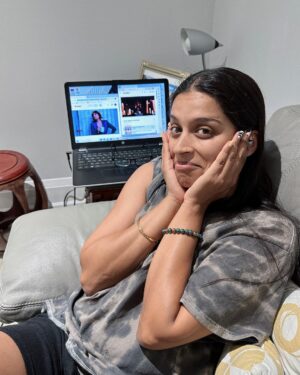 Lilly Singh Instagram - I’m crying 🥹 Comment below with a ✋🏽 if your immigrant parents aren’t super affectionate. Because #relatable but also, listen to this story… 

I’m part of a generation who speaks often about love languages. We do quizzes online, go to therapy and read articles about all the different ways to give and receive love. And we value this idea of loving people the way THEY need to be loved, so we try our best to do that. 

Cut to: immigrants parents. In so many of my sketches, I’ve joked about my parents not being super affectionate. It’s a common joke amongst Desis that hearing your parents say “I love you” is basically like winning the lottery. My parents love language is service. They may not say sweet things, or give many hugs, but they’ll pick me up from the airport or cut up fruit for me at literally ANY time. I know this. Especially my dad. 

But I had a moment of insight this past week. I flew back to Toronto to surprise my parents, meaning they did not know I was coming. I walked into the house and saw my dads laptop, two windows open, auto playing my YouTube videos. I’ve mentioned this in interviews before, but when I started making YouTube videos, my dad would play them on every computer he owned, just in the background, to help me get views. It’s been 13 years now and I don’t even upload YouTube videos anymore. I don’t even rely on views for work or income, but even still, he does this, everyday. 

My dad has never been really great at vocalizing he’s proud in much depth. And I’m sure that’s because his dad wasn’t great at it either. But seeing this laptop lit up my heart and told me everything I needed to know. It helped me realize that sometimes it’s okay to make the decision to accept love from people in the only way they know how to express it. Or at the very least, it was a reminder to pay attention to all the little ways my parents say “I love you” without words. Sure, maybe it’s not MY love language, but that doesn’t mean there is an absence of love. After all, maybe I don’t always love them in their love language either. And maybe it’s all a work in progress and in the interim, we should accept all the love we’ve been ignoring.