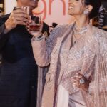 Lilly Singh Instagram - #ad Another extraordinary Diwali Party in the books, thanks to my extraordinary partners @johnniewalkerus, who helped me put on this wild event for the third year! I wouldn’t be able to create this special moment celebrating our community and our culture without their support and that means a lot to me. This year, we had an epic 200-bottle display of Blue Label (created by the amazing @2createdesigns!) and the aesthetics were just TOO POPPIN’. Every guest took home a bottle of the good stuff, and per usual, we had some tasty cocktails too: 🍋 Girl Math (because lemon + ginger + whiskey = juice cleanse-ish) 🥭 Mojo Dojo Mango House (this drink is Barbie, other drinks are just Ken) 💍 Rishta-Pista Lassi (with biodata so rich, you’ll want to marry it) JW, thank you for working with me, my event planner @socaleventplanners and the entire crew to pull off the best party yet! #LoveAndLight2023 Johnnie Walker Blue Label Blended Scotch Whiskey. 40% Alc/Vol. Imported by Diageo, New York, NY. Please drink responsibly, and don’t share with anyone under 21.