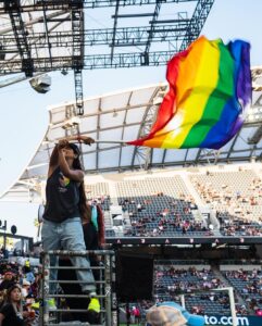 Lilly Singh Instagram - Happy Pride!! This month and every month to come, my hope is that we lean more into love. For ourselves and then in turn, for others. A kind reminder that there is no “right” or “wrong” way to come out, be queer, or express your true self. You don’t need to be more of anything or less of anything. Often times, people approach me with a framework of rules about being queer: what to like, not like. Which companies I’m supposed to support, or boycott. What jokes I’m allowed to laugh at, or be mad about. Which artists I should listen to, or mute. And while I understand and deeply believe in fighting the fight against hate, I also want to exist in a space where sometimes… I can just be. I think we owe that to ourselves. So to my queer community, I see you, I love you and I hope you give yourself a moment to just celebrate and BE. You are more than just a fight ❤️ You are welcome here 🏳️‍🌈🏳️‍⚧️ 📸: @saulopez