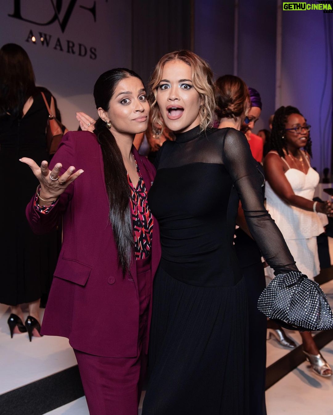 Lilly Singh Instagram - I know I look like I just sold your house in this photo. It’s giving real estate agent, but I’m actually just so happy. Here’s why: Last week I received the @DVF Leadership Award, among 4 other amazing women in Venice, Italy. Aside from this being a massive honor, the award also includes a grant to @UnicornIsland Fund, my charity that is on a mission to end gender inequality. And these resources are going to go so far in helping our work and mission. To get really honest, here’s why I’m emotional. For the past 10 years of my life, I’ve known I wanted to be of service in this fight. I’ve had and continue to have such a deep desire to make the world a more just place for girls and women. But it’s been confusing, complex and difficult to understand how exactly to tackle this issue in a way that actually helps and makes sense. I had to find a way to contribute by using my unique skills. And over the past year, I feel like I’ve finally figured it out. I believe in the power of storytelling to change culture. And now I’m getting the resources, building the team, and doing the work to use storytelling and drive meaningful change. Everyday I dedicate time to thinking about my charity, and how we can drive impact. I think about how to make this entire complex issue more accessible to my audience. I read books and articles to continue learning about the issues, so I can begin to tackle the solutions. And in a few days, the team and I will be heading to India to learn more on the ground. I’m excited to take you on my journey. All this to say, moments of support like this really matter and really help. So yeah, that’s why I’m a happy, grateful little bean. And if you’d like to be a little bean with me, follow @unicornisland to join the mission! #UnicornIsland #UIF #UnicornIslandFund #DVFAwards