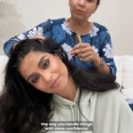 Lilly Singh Instagram – My mom is the sweetest savage ever š¤š¾
Getting my hair ready for my annual Diwali celebration with the help of @aavrani and my motherās love/lowkey roast.
My mom has been oiling my hair since I was about 4 years old and it remains one of my favourite bonding moments.
Catch my hair looking healthy af this weekend because when it comes to hair care, WEšš¾DOšš¾NOTšš¾PLAYšš¾
Grateful for these moments šš¾
