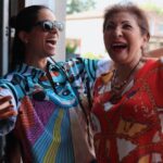 Lilly Singh Instagram - Flew home to Toronto for 72 hours to surprise my mom and family. What are your family parties like? 👇🏽 My mom called me multiple times over the past couple weeks trying to convince me to fly back home for my Pooa’s (aunts) birthday party. I told her I couldn’t because I had so many upcoming travels, which is true. She reluctantly understood. But then two weeks ago, I decided to say EFF IT and booked a flight. I woke up at 4am, flew to Toronto, got myself to my parents house and FaceTimed them. I said, “mom I’m at a really cute place right now, look!” I flipped the screen around and watched with amusement as my mom and dad both starred at an a image of their house with utter confusion. I waited a whole minute for them to comprehend but they didn’t. Finally I said, “I’m outside bro!!” Later I found out that they thought I was showing them something made with AI 🥹 Last night was the party and honestly, it was pure soul food. So much of us live life online, curating the best moments of our day, worried about what people think and trying to put on the slightest facade. And that’s cool from time to time, but there’s nothing quite like sitting with people you love, doing nothing but being imperfect and living in the moment. Sure famous DJs are cool but have you ever played Antakshari with a bunch of competitive aunties? All my Bollywood training leads me to these moments (see slide 5). A few highlights from yesterday: •I had Gol Guppay after so long and ate 10 🤤 •seeing my aunties react to me surprising them. If you didn’t know, my aunties call themselves The Fun Gang (what’s app group certified) and my favourite thing is surprising them 😱 •I handle the bartending and DJing and I take my jobs very seriously #vibesdirector it is my #1 duty to ensure O Tina O Tina plays in full force whenever my sister @thetinasingh is on the dance floor 💃🏽 •ending the night with no music, no dancing and just an hour of conversation, recounting old memories (like the time my cousin and I were stuck inside a bouncy castle that was deflating…) 🏰 I’m so grateful for this life, these people and feeling so much love ❤️