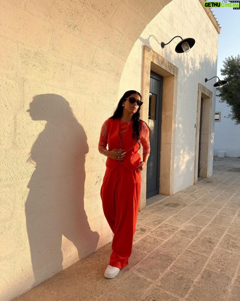 Lilly Singh Instagram - It’s giving Aperol Spritz. Puglia, Italy
