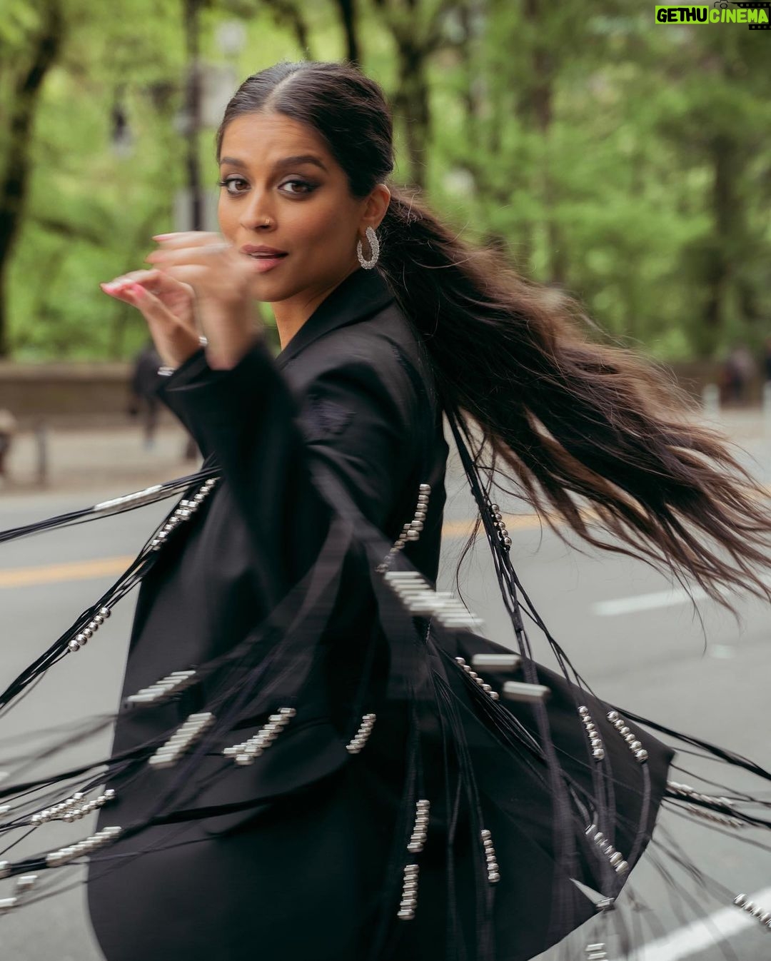 Lilly Singh Instagram - The outfit you wear when you want to protect your bestie from that creepy dude on the dance floor. IYKYK.