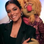 Lilly Singh Instagram - Family portrait ❤️ I. AM. FREAKING. OUT. The Muppets Mayhem starts streaming TOMORROW, May 10th, internationally on Disney+! I can’t wait for you to meet Nora Singh and go on this joyride with us. Set your alarm. Invite your friends over. Tell your Nani to nap accordingly. And let boo know this is the date night plan! I can’t believe we’re just hours away… 🙏🏽 @themuppetsmayhem @electricmayhemband