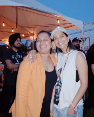Lilly Singh Instagram - HANJI. My brother @diljitdosanjh turned #coachella into a Mela 🎇

I’ve never been to Coachella before and admittedly never really had a desire to go. But when your boy is putting on for the culture and making history, there’s no question I was going to do the 6 hour total commute and support. And I would do it 5 times over again for the GOAT. 

So proud of Diljit for not only pushing the limits, but doing it with grace and swag on 💯. On a personal note, I also greatly appreciate how supportive Diljit is of me and how vocal he is in general about supporting eachother, especially Desi women. That’s on some culture changing, role model behaviour. Thank you for your example and amplification of love 🙏🏽

On another note, I simply HAVE TO give a major shout out to @sonalisingh who is the mastermind beside Diljit and makes things like Coachella happen. She’s the hustler that helps make the history and her existence is so important. Thank you for all that you do ❤️

Also hi mom, I’ll always FaceTime you when I’m with Diljit because I love you and also I know you’ll get mad if I don’t 😘

And the LAST thing I’ll say is, never sleep on Punjabis. That crowd was more lit and louder than any other section of the festival and I said what I said. Good day.

#diljitdosanjh 🐐