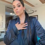 Lilly Singh Instagram - Tried to do a pose that would show off my amazing nails. Gave up on the last slide. DO YOU SEE MY NAILS?! Please tell me you do 👇🏽 Outfit: @favorite.daughter