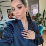 Lilly Singh Instagram - Tried to do a pose that would show off my amazing nails. Gave up on the last slide. DO YOU SEE MY NAILS?! Please tell me you do 👇🏽 Outfit: @favorite.daughter