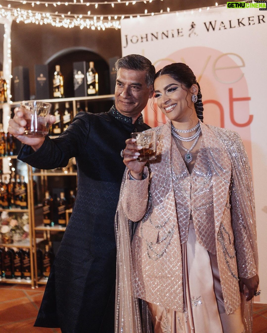 Lilly Singh Instagram - #ad Fancy whisky cocktails for the start of the holiday season? Yes please! @johnniewalkerus Sharing a toast with my dad is pretty special for me. Not only is he a huge Johnnie Walker fan, but this marks progress for me. Growing up my dad would always offer my male cousins a drink, never the girls. I know he wasn’t intentionally trying to exclude us, but even still it warranted a conversation. After all, I believe in choice and I believe that regardless of gender, as long as you’re of age, you should have the offer and option to drink responsibly. I’m happy to report that my dad and I share an occasional drink now, especially during family parties. Whatever your choice is, whether it’s Blue label, Black Label or a water on the rocks, I hope this holiday season is one filled with warmth, love and good moments x Johnnie Walker Blue Label Blended Scotch Whiskey. 40% Alc/Vol. Imported by Diageo, New York, NY. Please drink responsibly, and don’t share with anyone under 21.