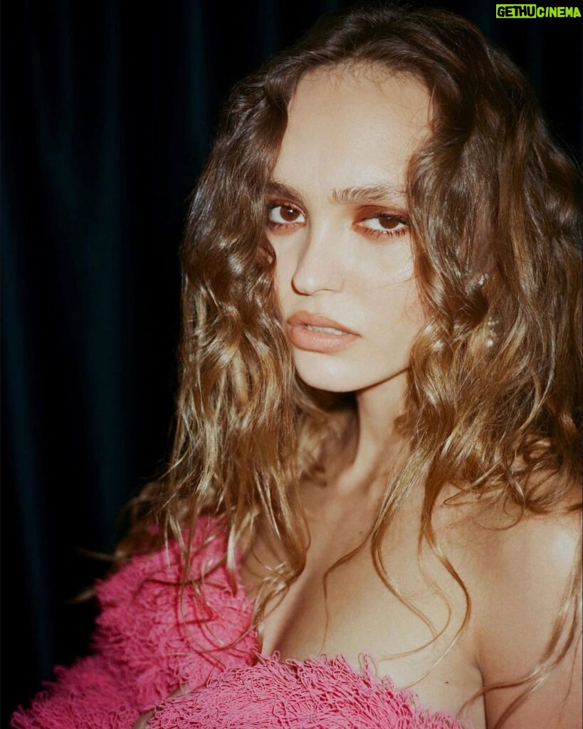 Lily-Rose Depp Instagram - 🍒 @interviewmag September issue shot by @pierreangecarlotti ♥️ thank you so much @melzy917 and my honey @jeremyoharris for having me, had the most fun getting dolled up by such a perfect team :’) @marcgoehring @mr_alexandrycosta @stephane_marais_officiali @alexandrajanowski xoxo