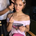 Lily-Rose Depp Instagram - My boos @ninapark @brycescarlett @mimi & @chanelofficial made me feel like a real life princess for #TheKing premiere in nyc 🥰⚔️