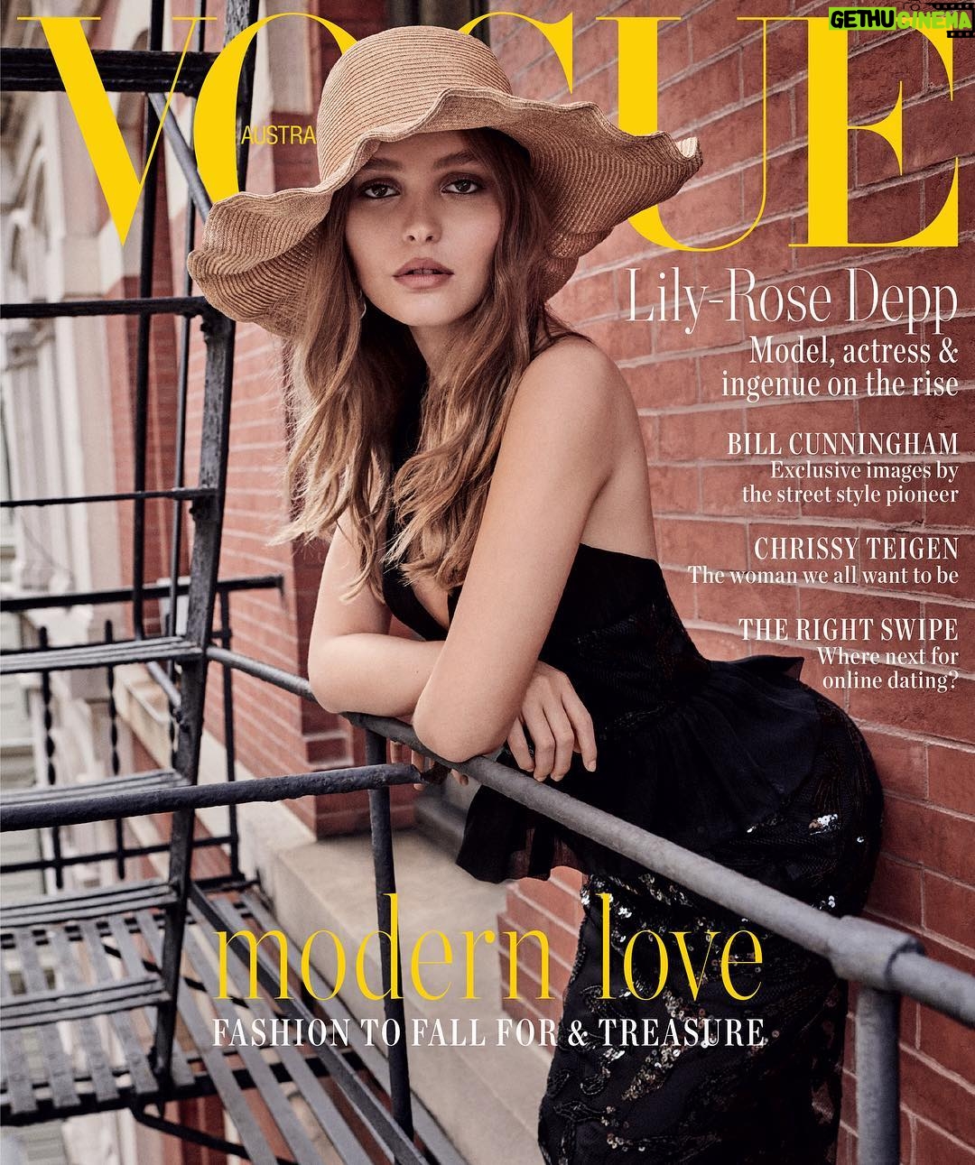 Lily-Rose Depp Instagram - @vogueaustralia February🕊 & a few of my faves! thank you so much!! @giampaolosgura @christinecentenera @fulviafarolfi @shayashual @chanelofficial ❤️