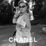 Lily-Rose Depp Instagram - #CHANEL22 bag campaign directed by the best @inezandvinoodh 🎀🛍🛍🎀 thank you @virginieviard @chanelofficial for having me and to the whole team for the best shoot!!! xoxoxo Merci & bisous <3 @virginieviard @inezandvinoodh @chanelofficial @heidibivens @lisabutlermua @jamespecis ❤️