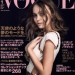 Lily-Rose Depp Instagram - @voguejapan shot by the amazing @therealpeterlindbergh thank you to this beautiful team🦋 @chanelofficial @stephane_marais_official @odilegilbert_official