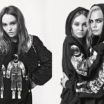 Lily-Rose Depp Instagram - @caradelevingne @chanelofficial ❤️