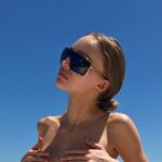 Lily-Rose Depp Instagram - No tan lines please⚔️