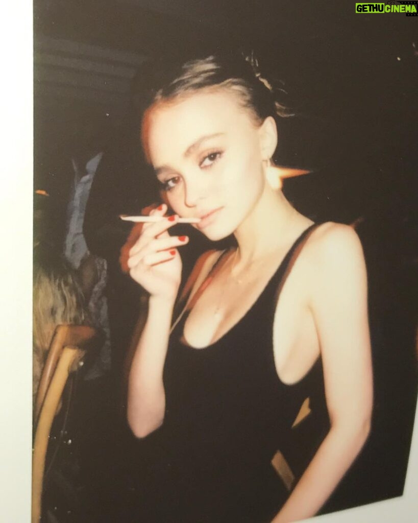 Lily-Rose Depp Instagram - Vogues and virginias only @saraifiszel 🦋