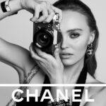 Lily-Rose Depp Instagram - Merci @inezandvinoodh @chanelofficial @virginieviard for letting me be a part of this special project! <3 All my love to my Chanel family and a big congratulations to @virginieviard on such a beautiful collection 🖤 #CHANELSPRINGSUMMER