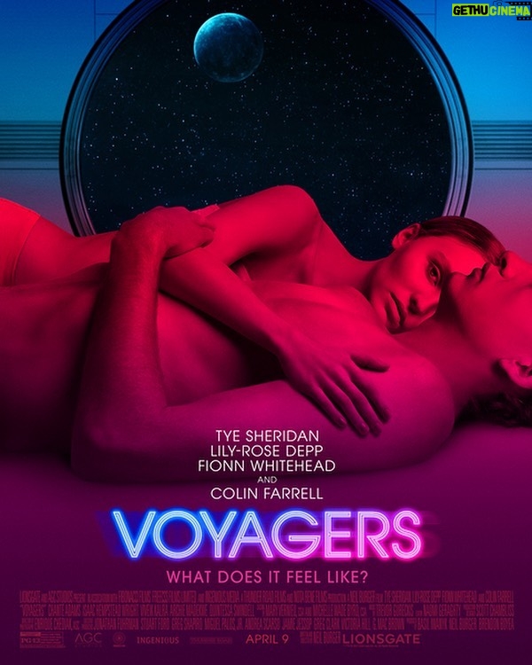 Lily-Rose Depp Instagram - Voyagers 🪐 April 9th<3 @voyagersfilm @neil.burger @lionsgate