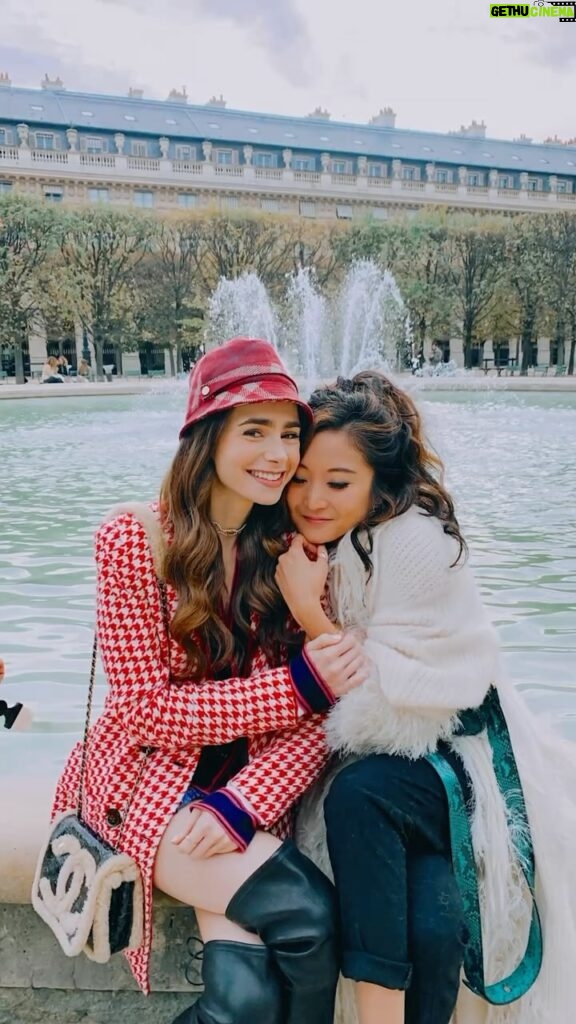 Lily Collins Instagram - Not my iPhone memories making me cry this morning! Love you and SO truly grateful for you @ashleyparklady and our countless adventures and laughs…