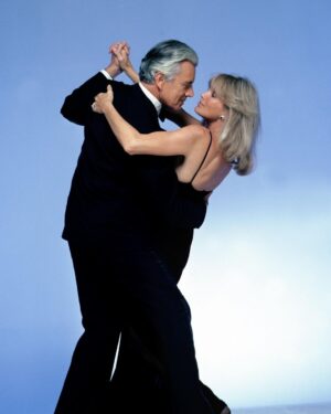 Linda Evans Instagram - What a dear friend and remarkable soul John was and is. 💛 I look back on the exquisite time we shared together on Dynasty as one of the true and treasured gifts of my life. I hope that everyone encounters friends and colleagues who lift their spirits and elevate their work as John always did for me. The world is a rocky place, but hand in hand, we find strength in love. ✨