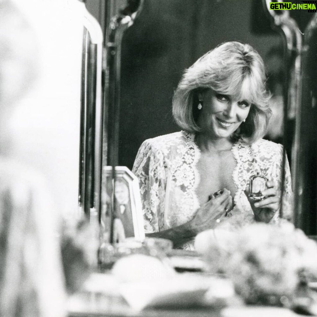 Linda Evans Instagram - I’ll never forget how touched and excited I was when they asked me to fly to New York to work with “the nose” to create my perfume, Forever Krystle. 💎 This Holiday Season, what memories do you still hold dear that fill your heart with gratitude? 💛