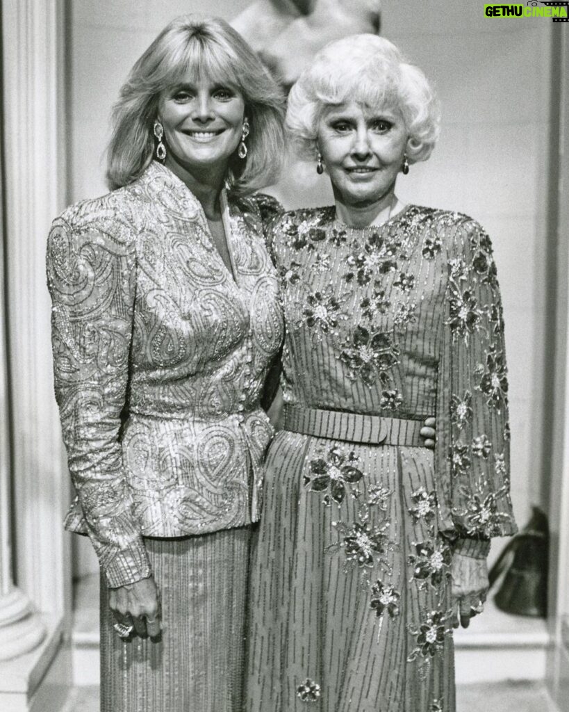 Linda Evans Instagram - One day Barbara Stanwyck burst into my dressing room and in that powerful manner she was so famous for, said, “Audra, I’m going to teach you how to be in this business. You’ve got to do two things, show up on time and know your lines.”🌟 I loved my Missy, and I'm joining @insp_tv on Facebook Live tomorrow at 4:00 pm PT to reminisce about one of my favorite TV families. 💛 📸: © American Broadcasting Companies, Inc.