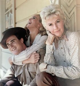 Linda Evans Instagram - My friends at @insp_tv have something up their sleeve for The Big Valley’s 55th anniversary this September! Those were unforgettable days with Missy and my beloved Barkley family. 💛 📸: © American Broadcasting Companies, Inc.