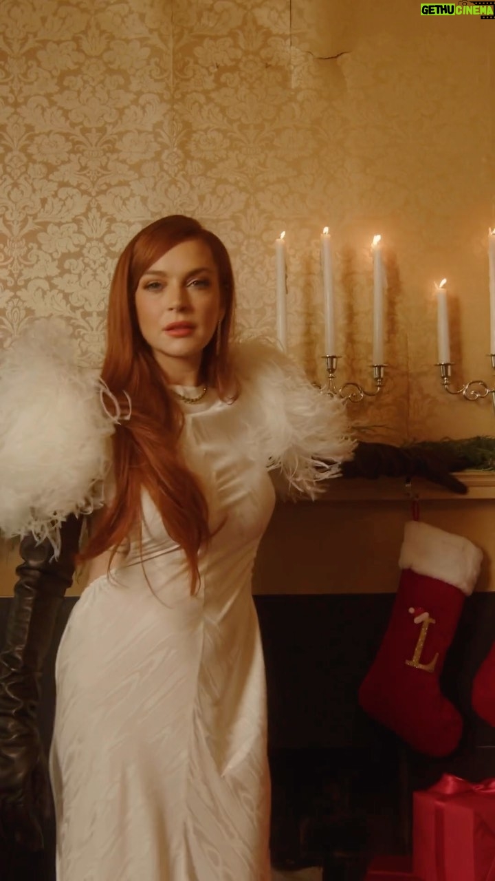 Lindsay Lohan Instagram - Feeling festive behind the scenes of our November cover shoot with the one and only @lindsaylohan. ✨ Head to the link in our bio for the full interview. director: @jingyulin_ cinematographer: @wirriamwu video editor: @kelliefilmedthat senior video producer: @stephrmro stylist: @laurenegg hair: @daniellepriano makeup: @kristoferbuckle manicure: @enamelle set designer: @_selena.liu creative director: @awiley_creative