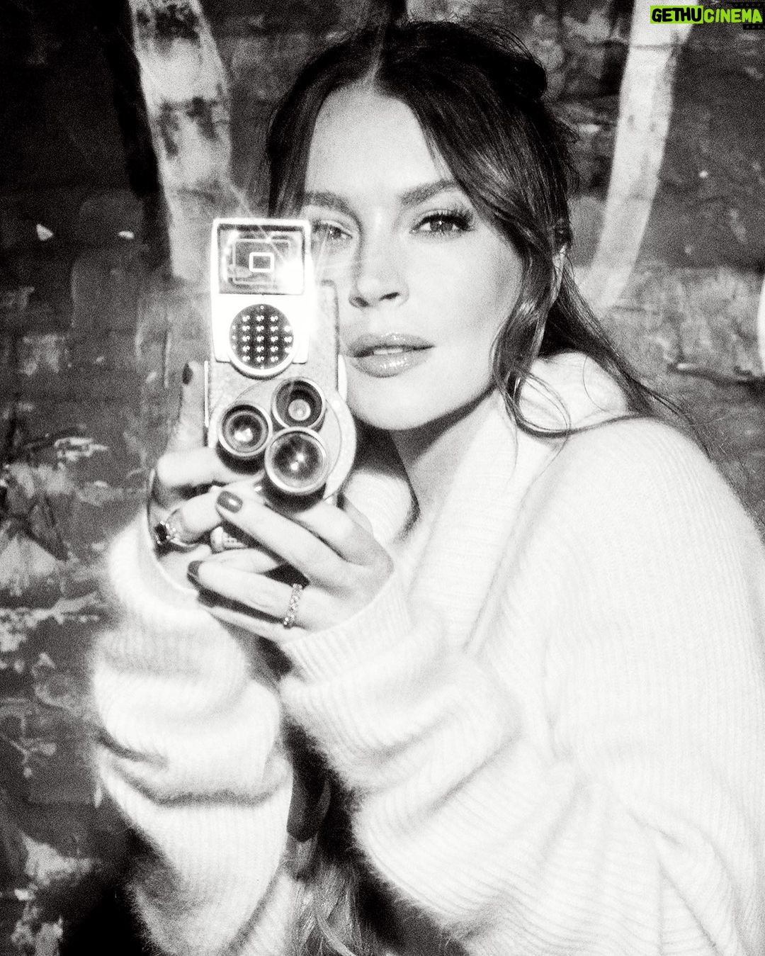 Lindsay Lohan Instagram - Cosmo Photoshoot π Outfit 1: Anthony Vaccarello dress, Albright Fashion Library. Outfit 2: Anthony Vaccarello dress, Albright Fashion Library. Chopard ring (left). Lindsay's own ring (right). Outfit 3: Christian Siriano jacket and skirt. Ara Vartanian earrings and two-finger ring. Sauer ring. Outfit 4: Alexandre Vauthier dress. Sauer ring. Outfit 5: Alexandre Vauthier dress and boots. Carolina Neves earrings. Sauer ring. Outfit 6: Adriana Degreas dress. SKIMS bandeau. Chantelle briefs. Piferi sandals. Sauer earrings. Chopard ring. Outfit 7: Alexandre Vauthier dress and boots. Celine sunglasses. Carolina Neves earrings. Sportmax gloves. Sauer ring. Outfit 8: Chanel jumpsuit, New York Vintage. Roger Vivier heels. Tiffany & Co. necklace. Melissa Kaye ring. Outfit 9: Valentino dress, New York Vintage. Giuseppe Zanotti sandals. Ara Vartanian earrings and two-finger ring. Chopard ring.