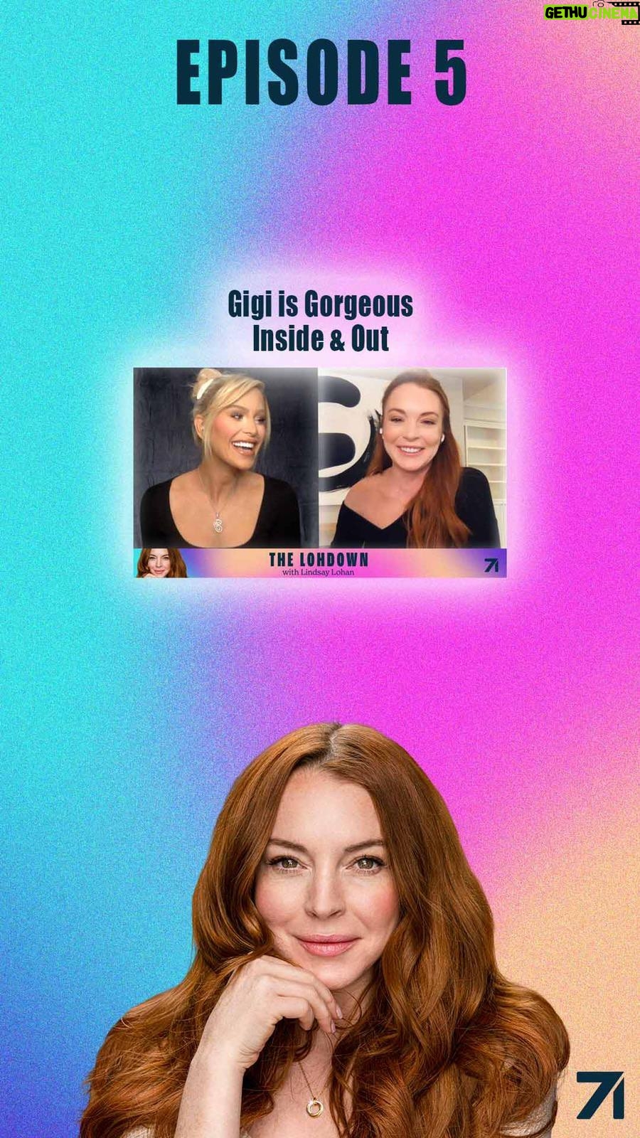 Lindsay Lohan Instagram - Gigi Is Gorgeous Inside & Out I’m joined by model, actress, and YouTuber, Gigi Gorgeous Getty! I get the Lohdown on her skincare routine, why turning 30 brought her inner peace, and some of her all-time favorite movies. Gigi and I bond over our love of the Real Housewives franchise and the fact that we both find the vacuum of outer space comforting?! Tune in for insights on how to keep yourself glowing both inside and out, no matter what cards you're being dealt! @GigiGorgeous @studio71us #TheLohdown #LindsayLohan #GigiGorgeous "Rumors" performed by Lindsay Lohan. (C) 2004 Casablanca Music, LLC; Universal Music Group; Sony Music Publishing