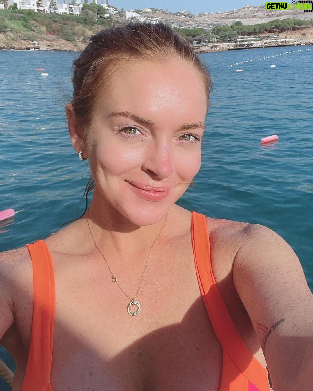 Lindsay Lohan Instagram - Fun in the sun! ☀️🇹🇷🥰 The Bodrum EDITION