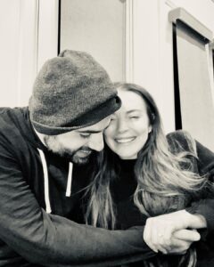 Lindsay Lohan Instagram - My love. My life. My family. My future. @bader.shammas #love 💍 11.11.21