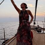 Lindsay Lohan Instagram - ⛵️💃🌅 #sunset W Maldives