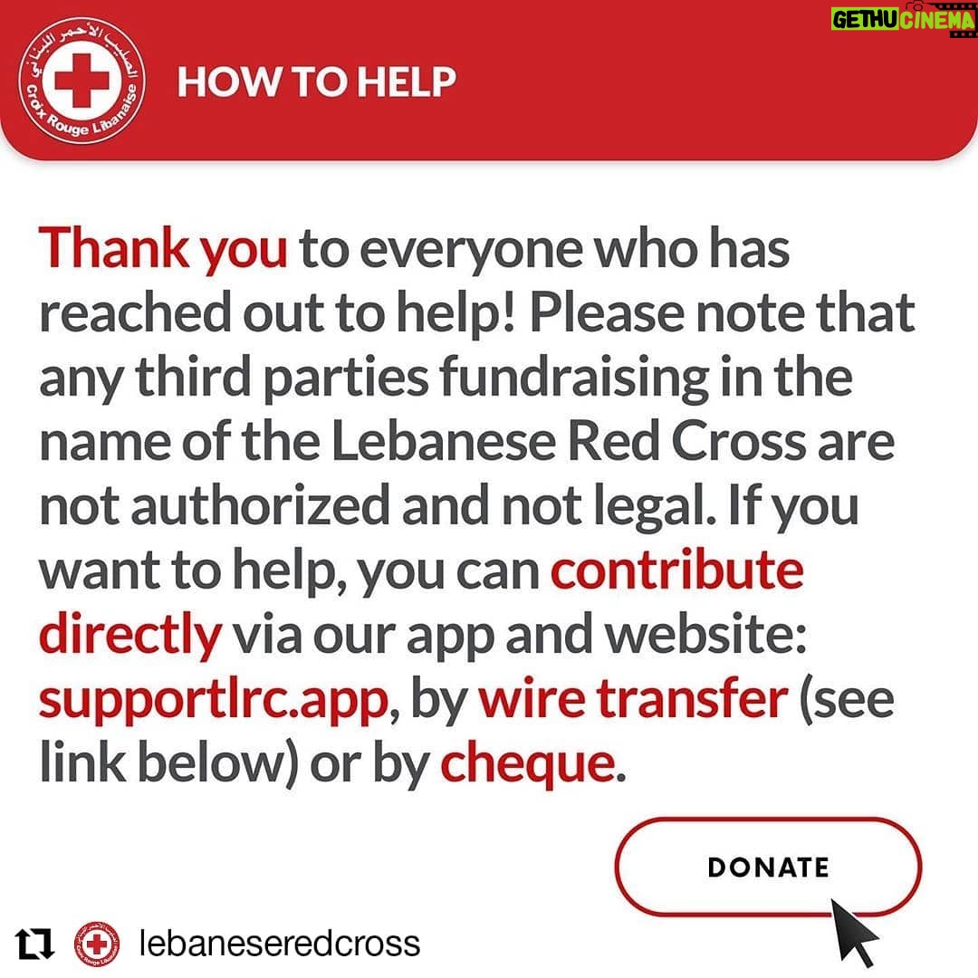 Lindsay Lohan Instagram - Many prayers going out to all in Lebanon right now. We all need to help in any way we can. 🙏 #Repost @lebaneseredcross • • • • • • https://www.supportlrc.app/wire-transfers/