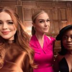 Lindsay Lohan Instagram – Thanks to @csiriano I got to have a fab #nyfw kick off with these talented beauties! 💖 Gotham Hall