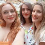 Lindsay Lohan Instagram - Good times ☺️🤰So grateful for all of the wonderful people in my life! ❤️😊