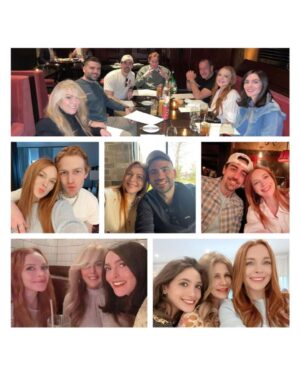 Lindsay Lohan Instagram - Good times ☺️🤰So grateful for all of the wonderful people in my life! ❤️😊