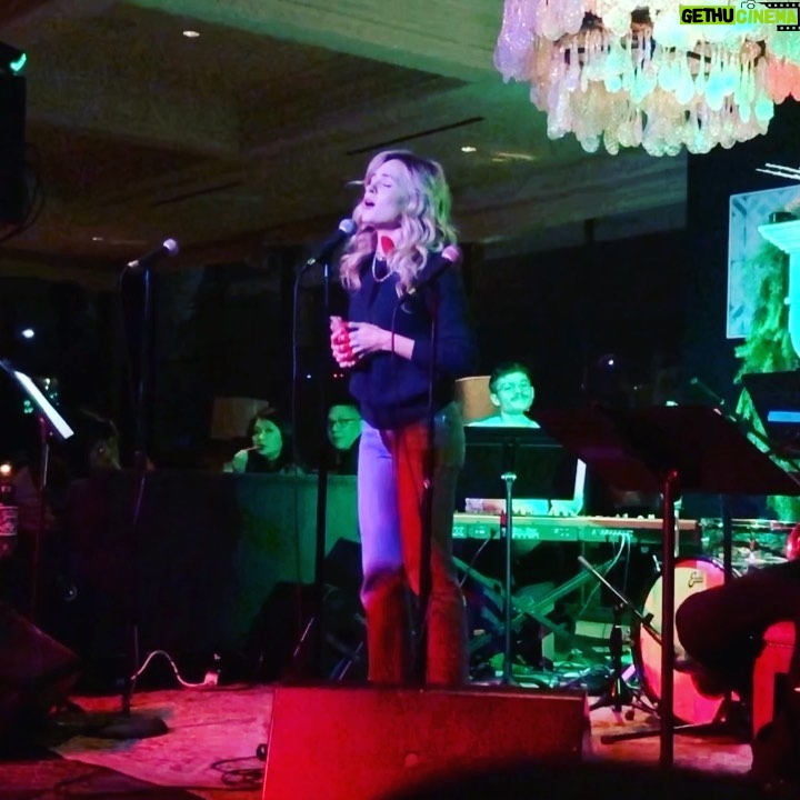 Lindsey Gort - 0.9K Likes - do what you love, even if people won’t stop talking while you do it 🎤🎤 thank you @sohohouse and @ftrlive for letting me help bring some joni mitchell holiday feels last night ❤️ and special shout out thank you to @shouthollermusic for following my erratic timing 😬