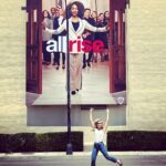 Lindsey Gort Instagram - where Judy Garland filmed A Star Is Born, Goldie Hawn filmed Private Benjamin, Marlon Brando filmed Streetcar, and Friends filmed all the Ones ❤️ to think my face is on the side of Warner Brothers Studios where all of these things filmed, sandwiched between posters for Abbott Elementary (i love) and Ted Lasso (i love love!) is such an honor and something that i will never take for granted. in my darkest of times, i will remember that, if nothing else, i made my young self’s dream come true. merrily merrily merrily merrily…🚣🏼‍♀️🚣🏼‍♀️ thank you @warnerbrostv @owntv @allriseown 📸: @beaulaughlin Warner Bros Studios