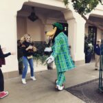 Lindsey Gort Instagram - happiest place on earth, except for Goofy, who i had to stalk for a block to get a picture with him. sheesh. Disneyland