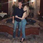Lindsey Gort Instagram - 🎂 thank you for all the birthday wishes 🎂 growing another year older is a gift- probably the only gift i won’t return or exchange 😂 special thanks to my family for making this weekend so special- and to the valet at @cafe_monarch for busting out a full-on professional lighting kit to take this picture of @beaulaughlin and i 👏🏻👏🏻