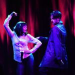 Lindsey Gort Instagram - it feels fucking electric to be back on stage singing and acting in front of a live (vaccinated) audience. get your tickets to see this new For The Record show, Tarantino Live: The Tyranny of Evil Men! #ftrtarantino #bourbonroomhollywood 📸: @abelarmasphotography Bourbon Room Hollywood