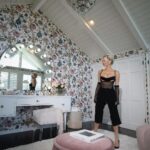 Lindsey Pelas Instagram - A little bit of glamour and a little bit of grit… 💄😉 Inside my glam room by @sarahwestinteriors styled with gorgeously gifted @mariemur photo @christiaanmikey #interiordesign