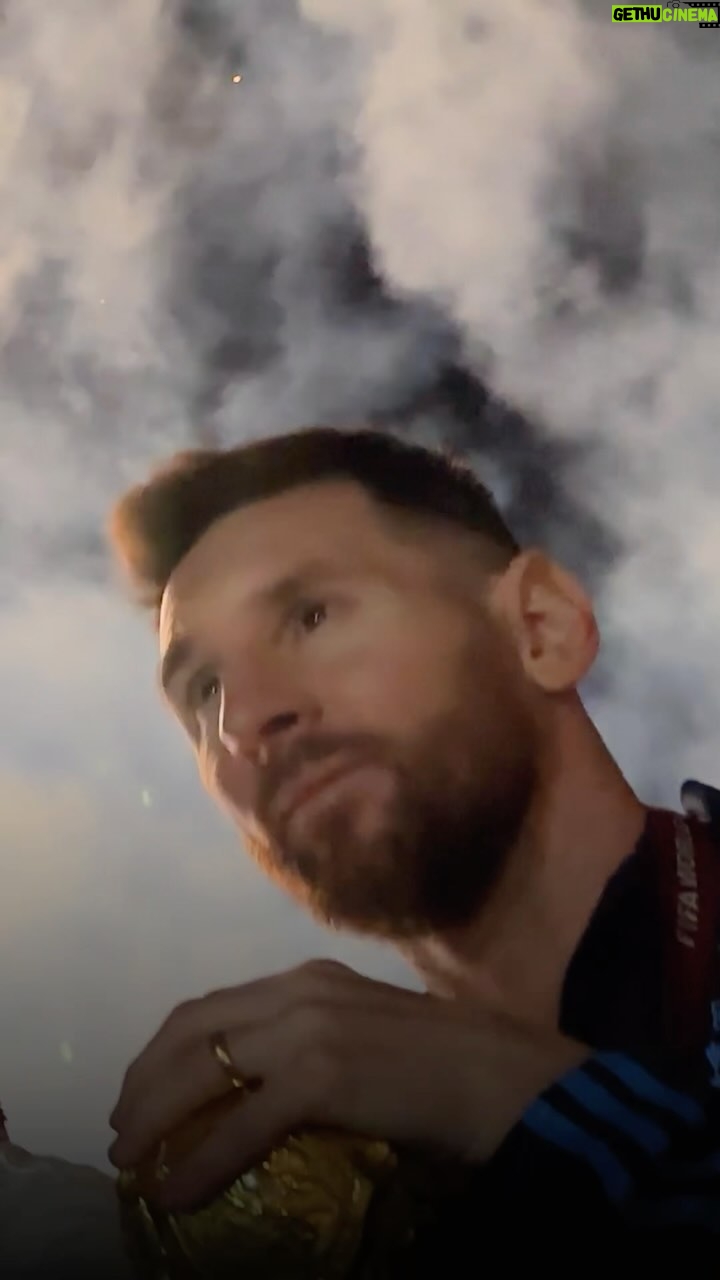 Lionel Messi Instagram - A victory 17 years in the making. I can’t wait to share my story with you. Messi’s World Cup: The Rise of a Legend premieres February 21. Una victoria que tomó 17 años… Es un orgullo compartir mi historia con ustedes. El documental de @appletv de mis mundiales y de nuestro triunfo en Qatar se estrena el 21 de Febrero. #MessisWorldCup