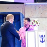 Lionel Messi Instagram – Miami, meet the Icon of Vacations. I鈥檓 honored to have officially welcomed @royalcaribbean #IconoftheSeas to Miami in a historic naming ceremony that I will remember forever.
Miami, les presento al Icon of Vacations. Es un honor dar la bienvenida oficial a Miami a @royalcaribbean #IconoftheSeas en una ceremonia de nombramiento inolvidable.
