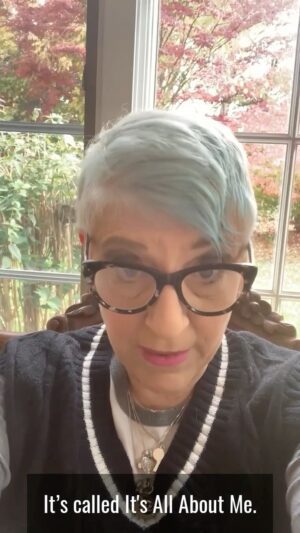 Lisa Lampanelli Instagram - Self-centered much? ME TOO! Stop it! (I will if you will!)
—
Losers with a Dream podcast available on ITunes, Spotify and YouTube. New episodes every Tuesday at 8 am EST. LINK IN BIO. 

#recovery #podcast #podcastersofinstagram #podcasters #recoverypodcast #traumarecovery #selfhelp #selfcare #comedy #addiction #funny #selflove #standupcomedy