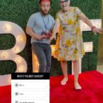 Lisa Lampanelli Instagram - Thanks for the best dance-off ever, @robinofjesus ! You helped make the @bridgeportfilmfest fuckin’ fun! Bridgeport, Connecticut